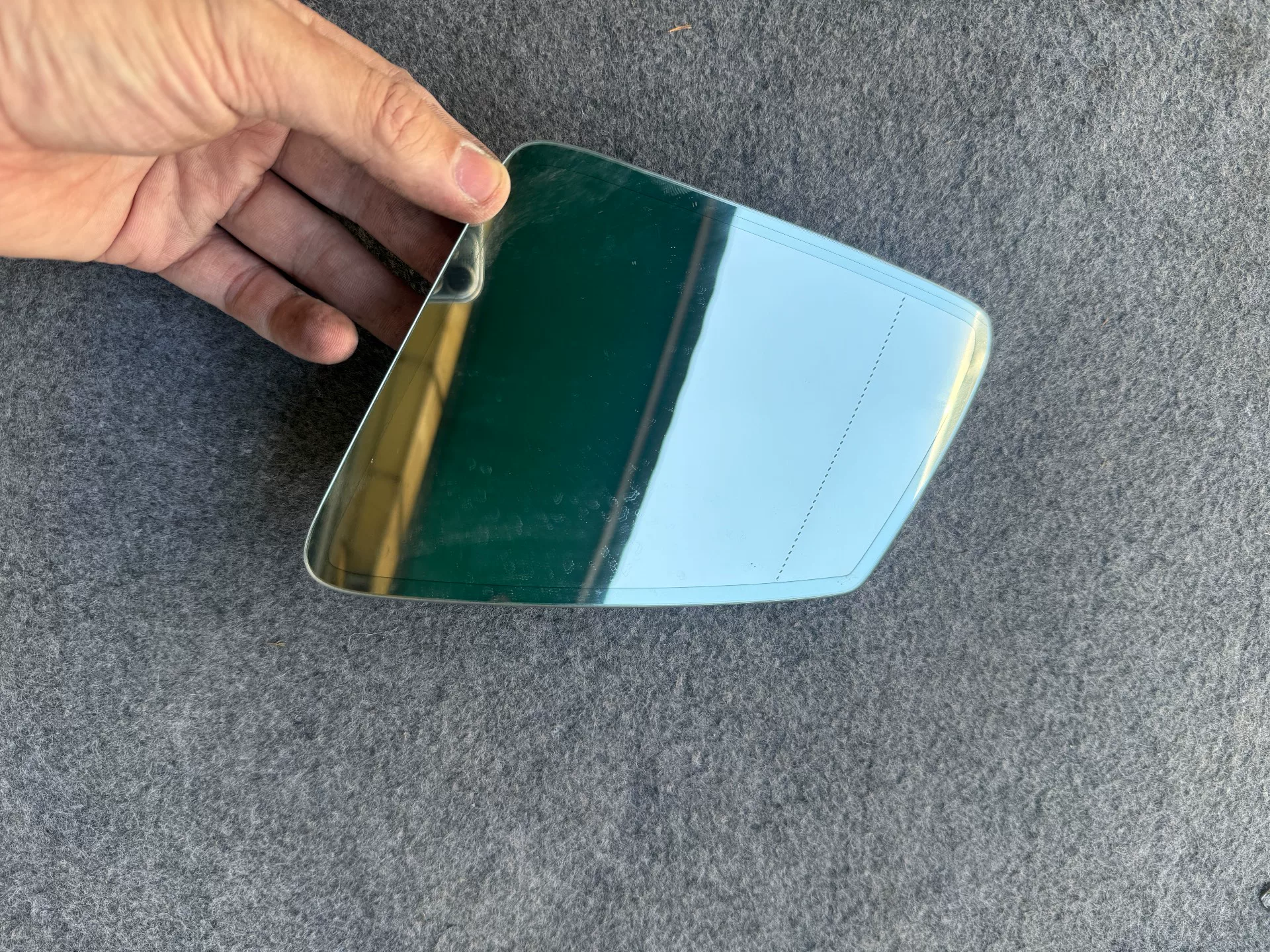 Vidro de retrovisor traseiro genuíno da Mercedes-Benz, com dobragem elétrica, escurecimento automático e aquecimento, para os modelos GLK, Classe C, Classe E, Classe S, CLA, CLS e