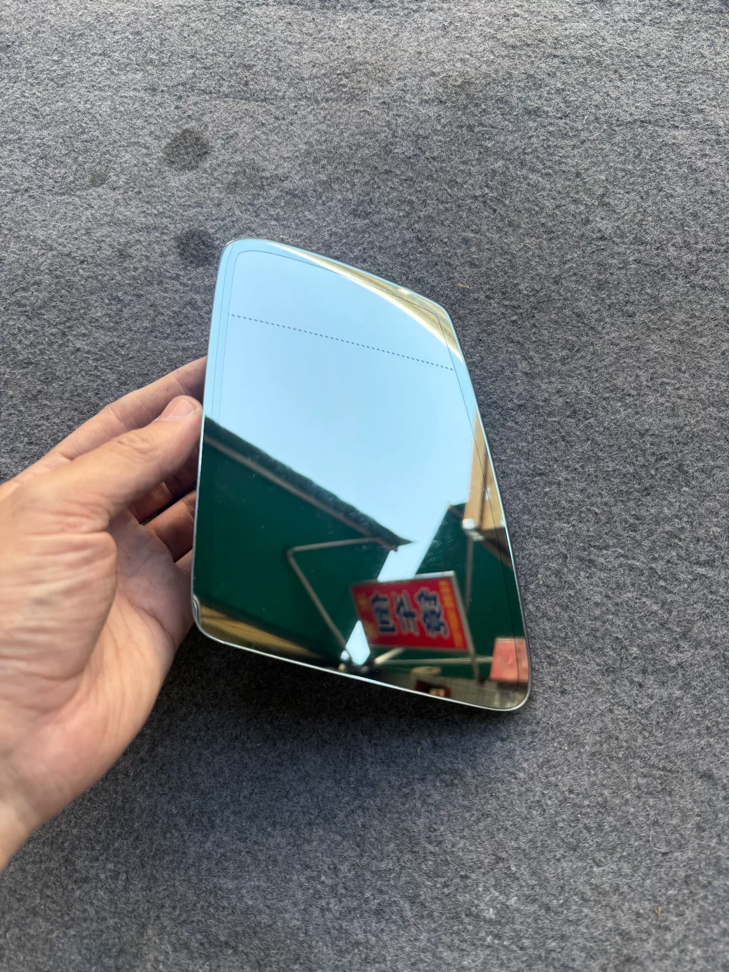 Vidro de retrovisor traseiro genuíno da Mercedes-Benz, com dobragem elétrica, escurecimento automático e aquecimento, para os modelos GLK, Classe C, Classe E, Classe S, CLA, CLS e