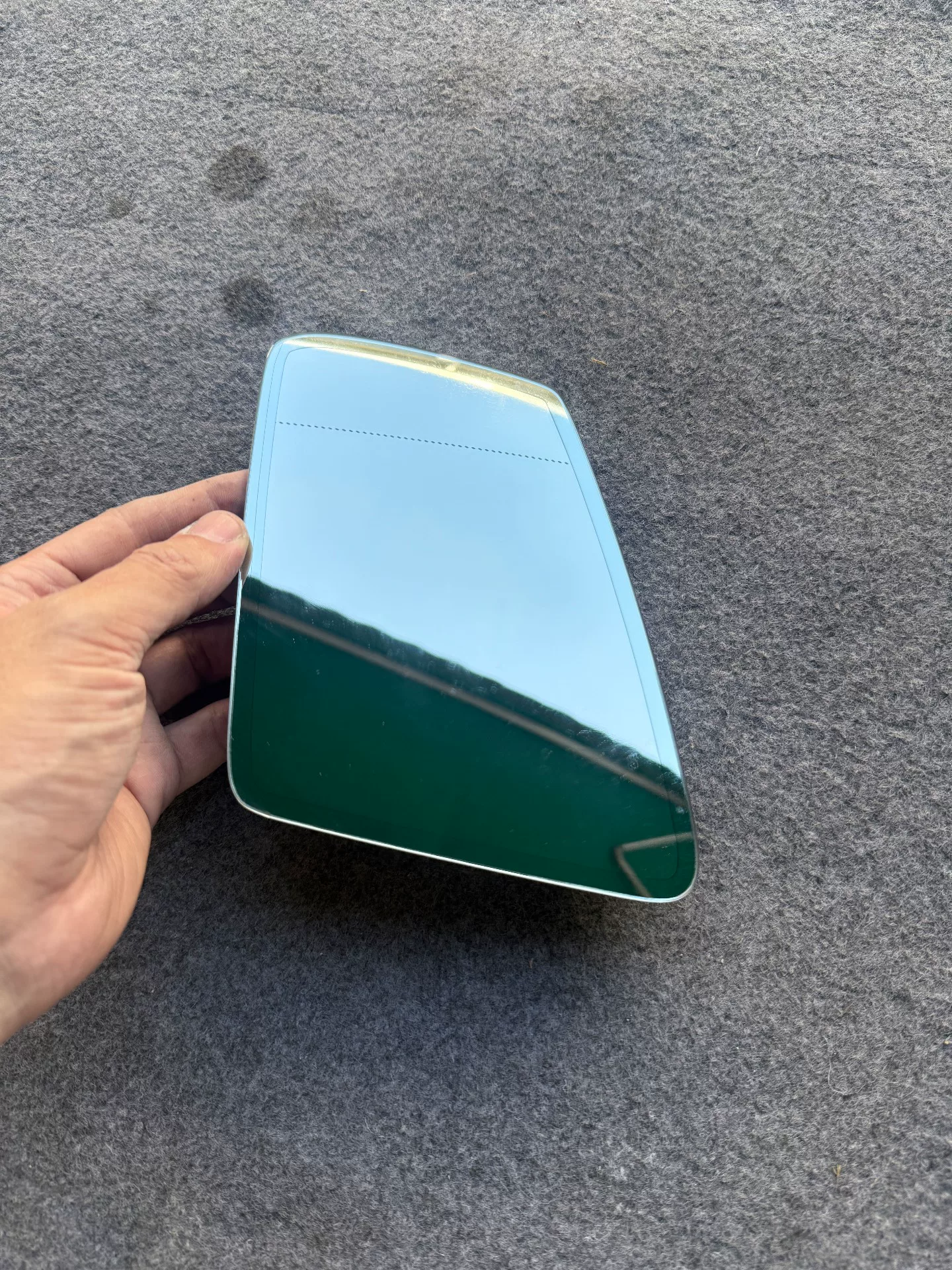 Vidro de retrovisor traseiro genuíno da Mercedes-Benz, com dobragem elétrica, escurecimento automático e aquecimento, para os modelos GLK, Classe C, Classe E, Classe S, CLA, CLS e