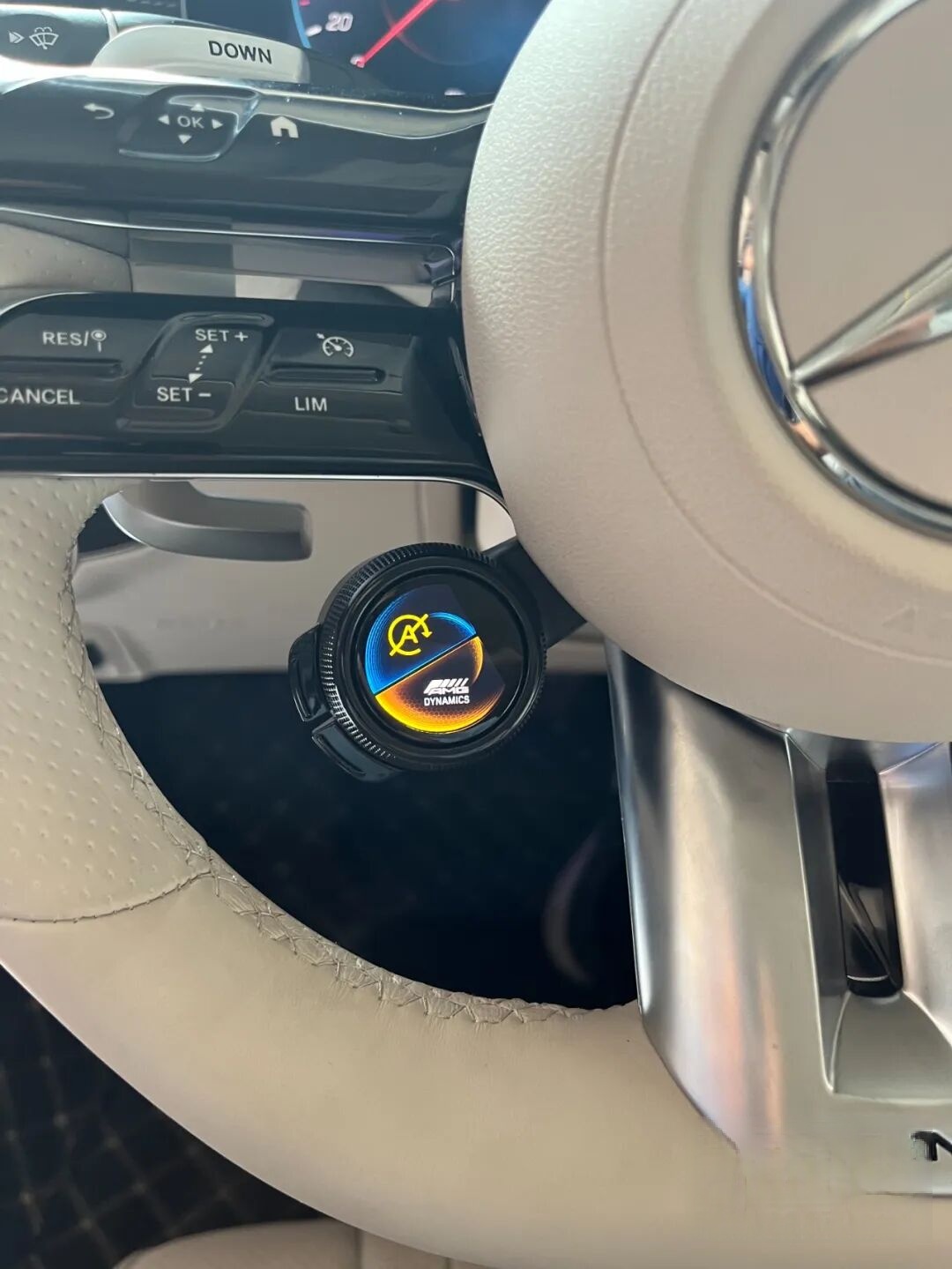 DRC screen: Auto Start/Stop + AMG Sport+