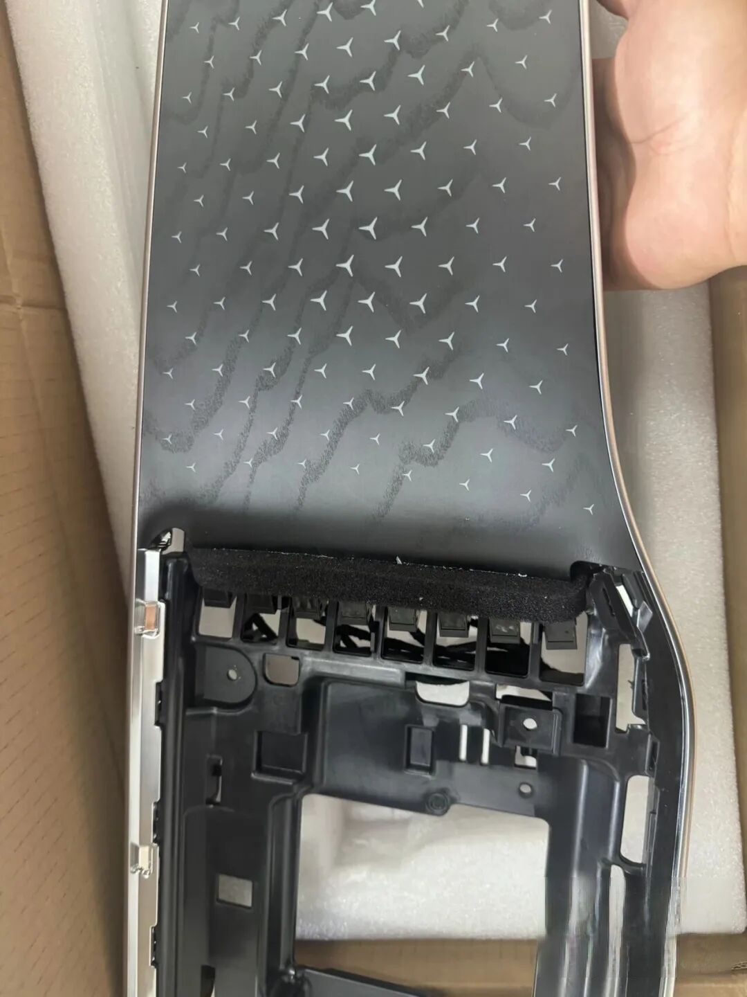 Side-by-side comparison: OEM (left) vs. premium aftermarket (right)