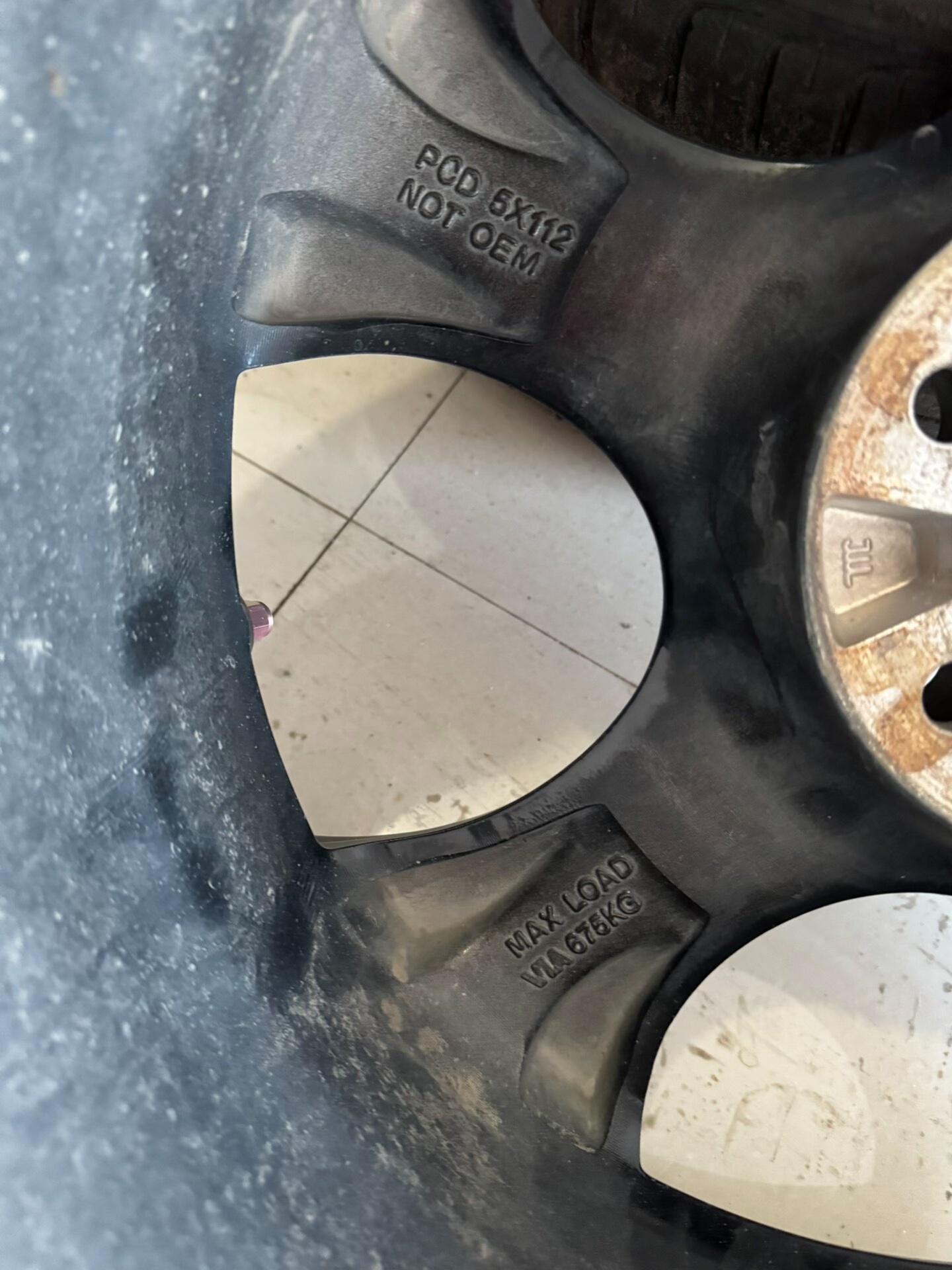 Ruedas modificadas para Volkswagen, distancia entre agujeros de tornillos 5x100