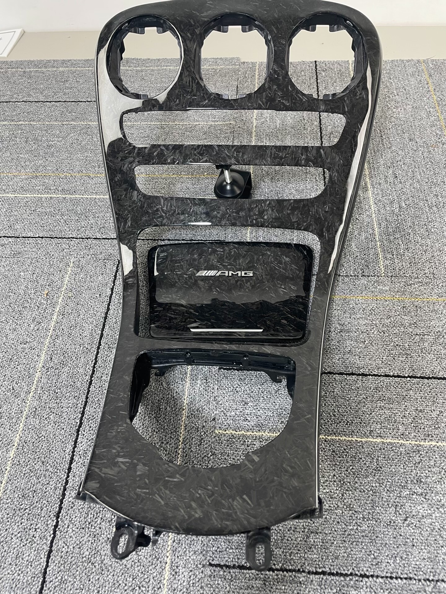 Mercedes-Benz C-Class W205 Center Console Modification Forged Random Pattern