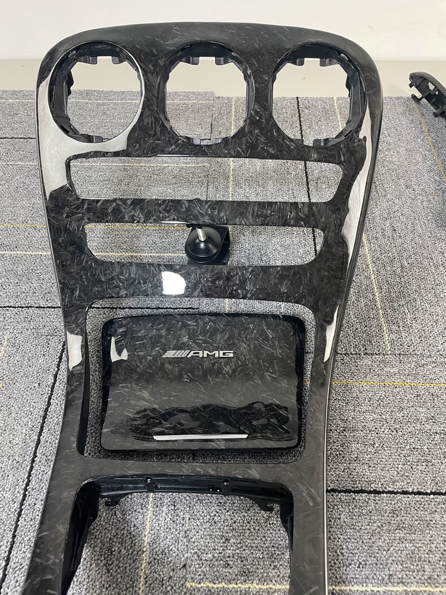 Mercedes-Benz C-Class W205 Center Console Modification Forged Random Pattern