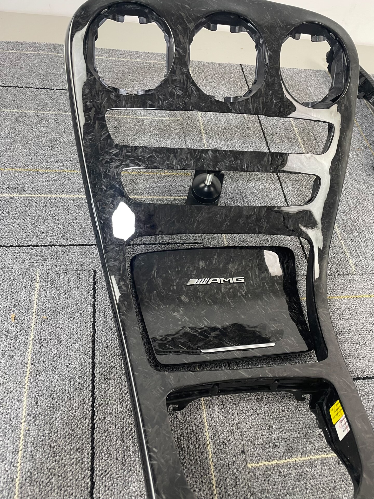 Mercedes-Benz C-Class W205 Center Console Modification Forged Random Pattern