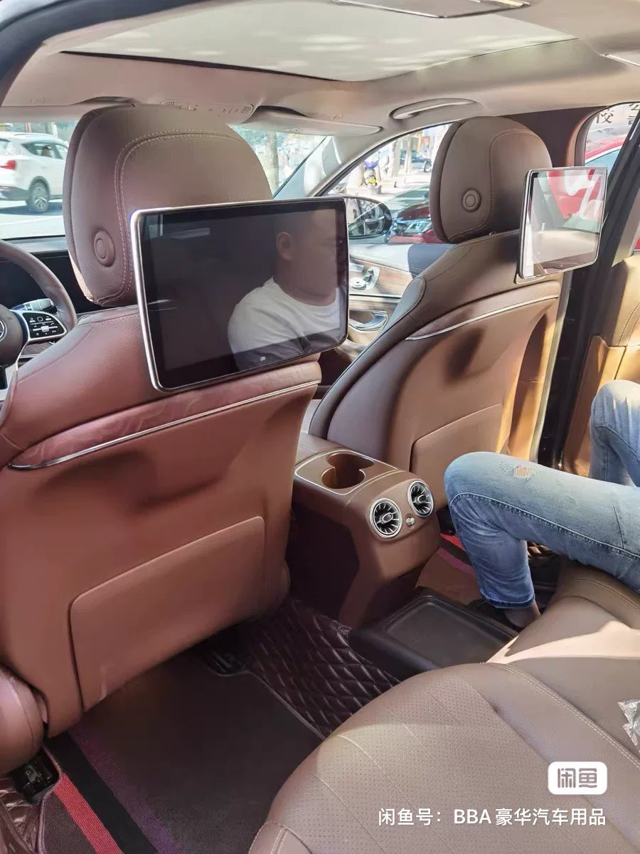 Mercedes-Benz E300 Rear-Seat Entertainment System: 11.6-inch 4G + WiFi Dual-Screen Kit, 3+32GB, Brand-New and Unused