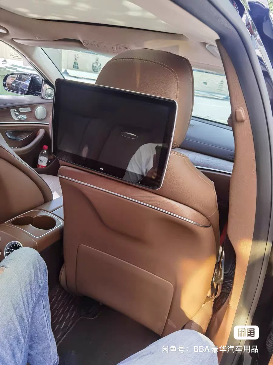 Mercedes-Benz E300 Rear-Seat Entertainment System: 11.6-inch 4G + WiFi Dual-Screen Kit, 3+32GB, Brand-New and Unused