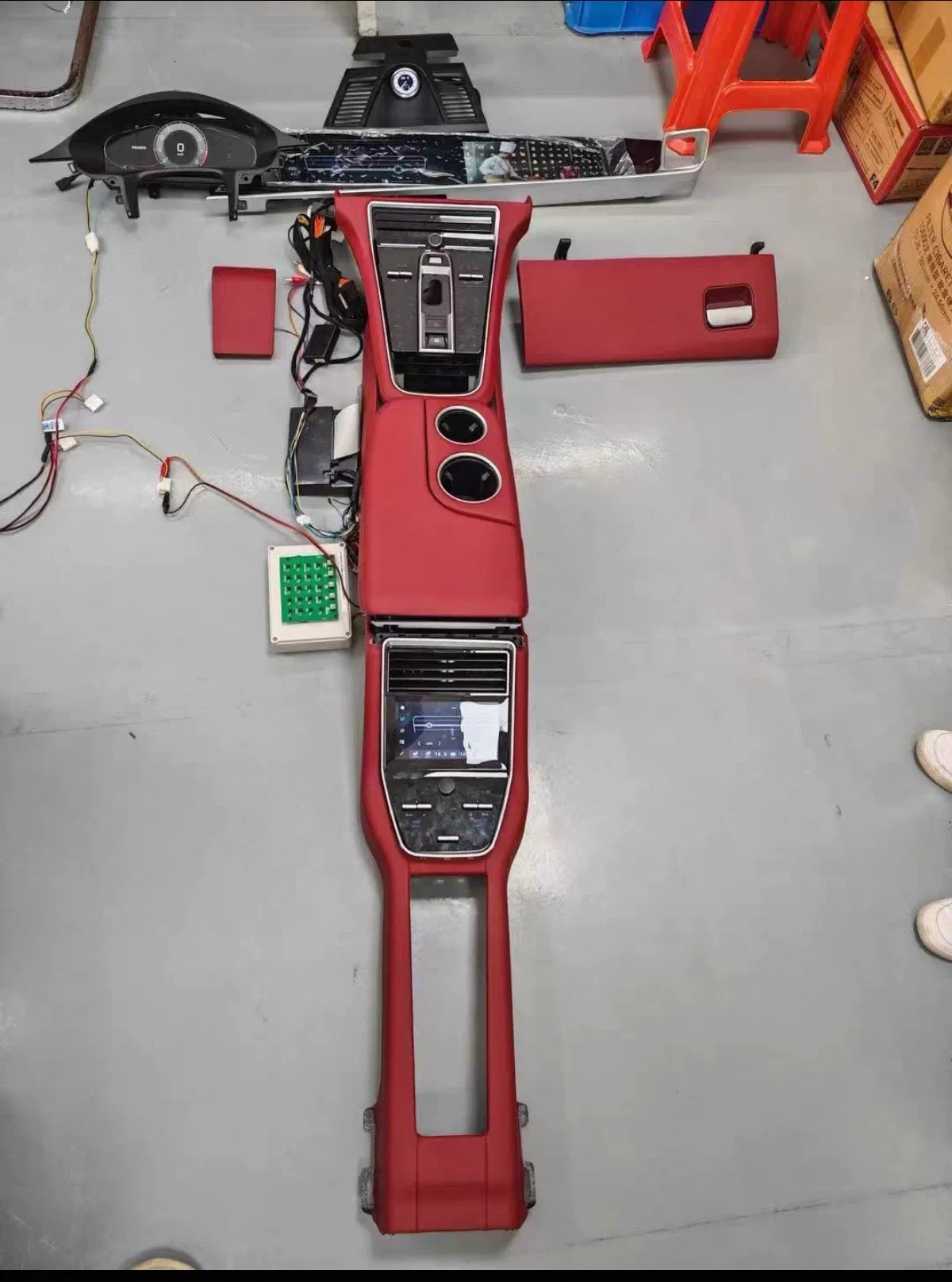 Porsche Panamera 970 to 971 Interior Upgrade Kit 1:1 Replica Dashboard & Trim Set For 2009–2017 Models, Plug-and-Play Installation