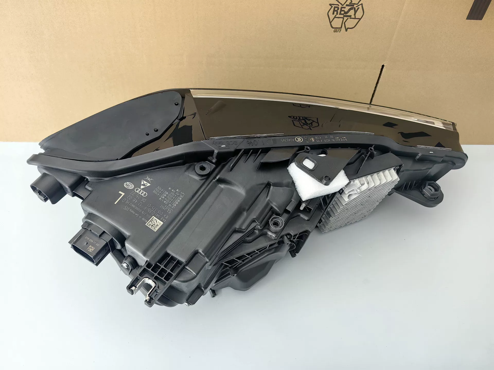 Audi A7L OEM LED Matrix Headlight Assembly Upgraded OEM Headlights for A7L Low-to-High Trim
