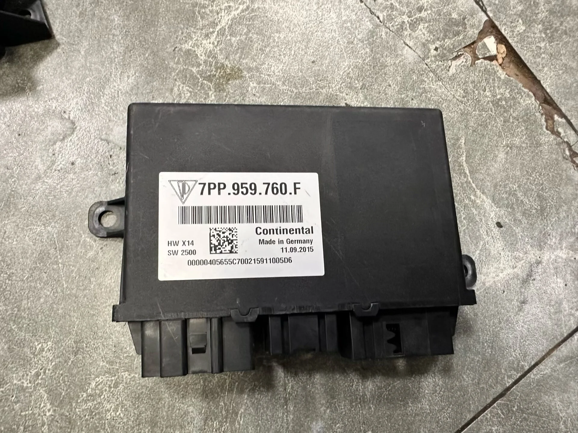 Módulos de Controle Elétrico do Porsche Cayenne Macan – Assento ECU, TCU da Caixa de Velocidades, Cluster de Instrumentos, Módulo Start-Stop, Módulo de Controle da Carroceria