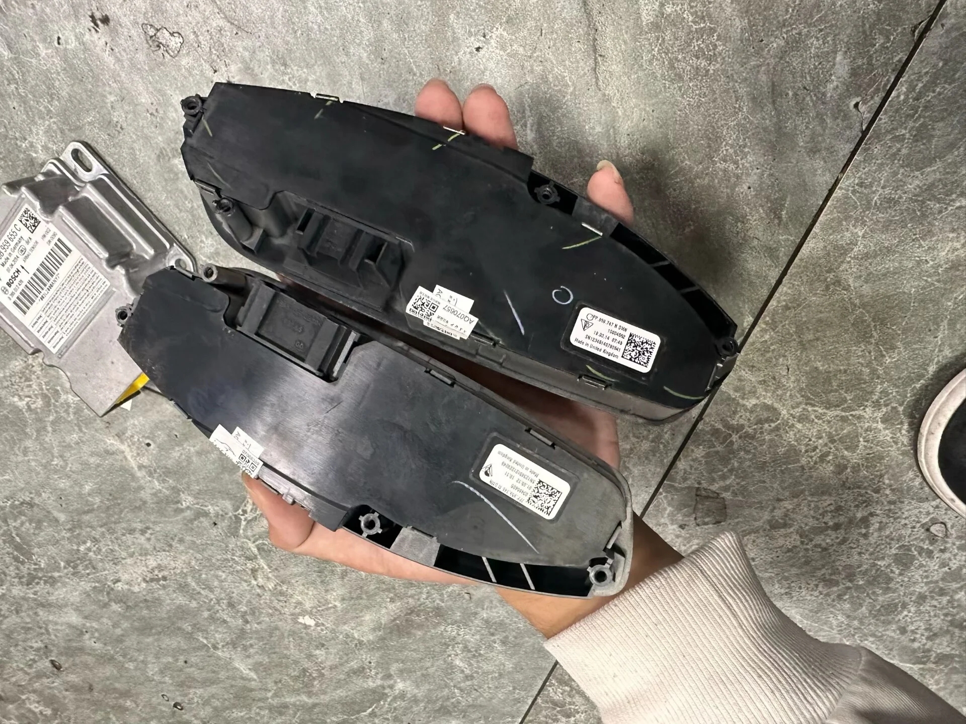 Módulos de Controle Elétrico do Porsche Cayenne Macan – Assento ECU, TCU da Caixa de Velocidades, Cluster de Instrumentos, Módulo Start-Stop, Módulo de Controle da Carroceria
