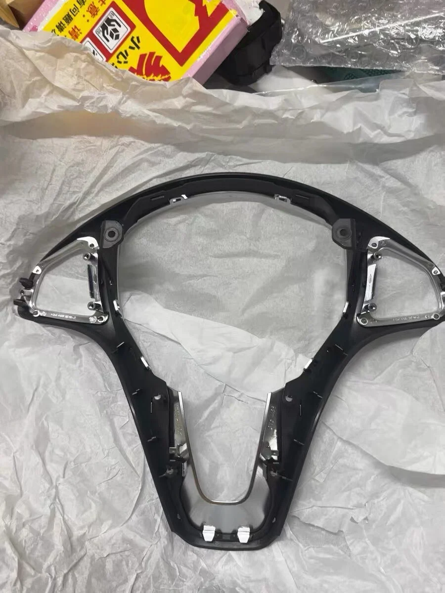 Mercedes W205 C-Class GLC Steering Wheel Button Trim Kit Chrome Plated OEM Replacement