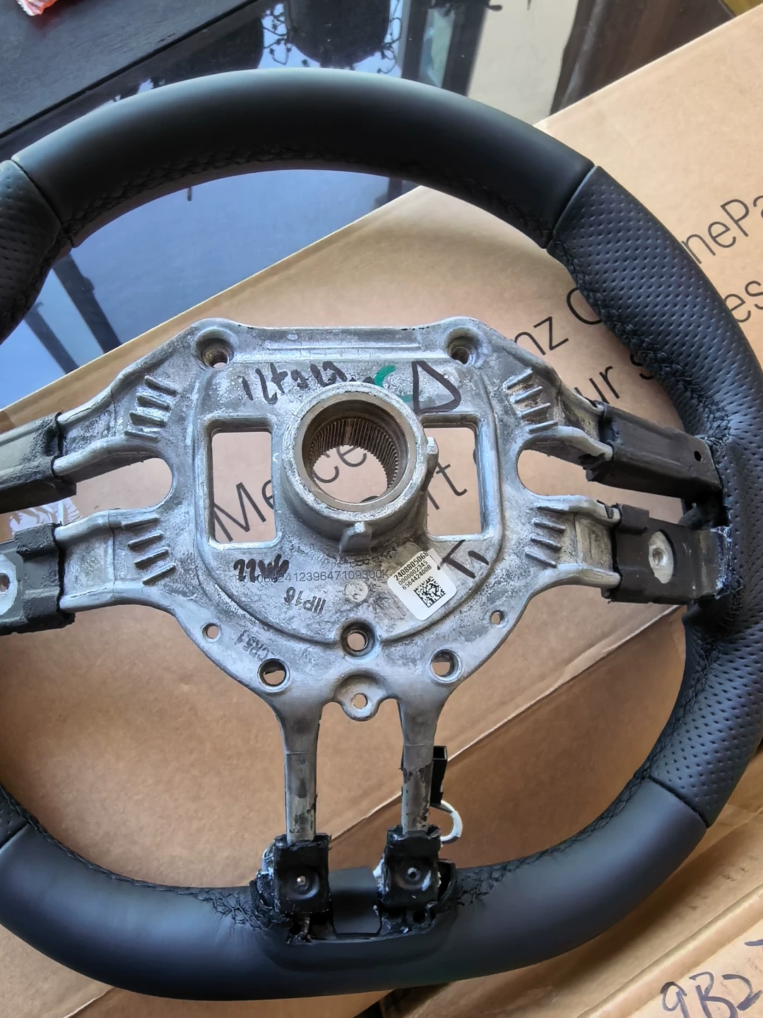 Mercedes G63 AMG Dragonfly Steering Wheel Hub 2025 OEM Genuine Bare Steering Wheel Hub No Flaws, Brand New