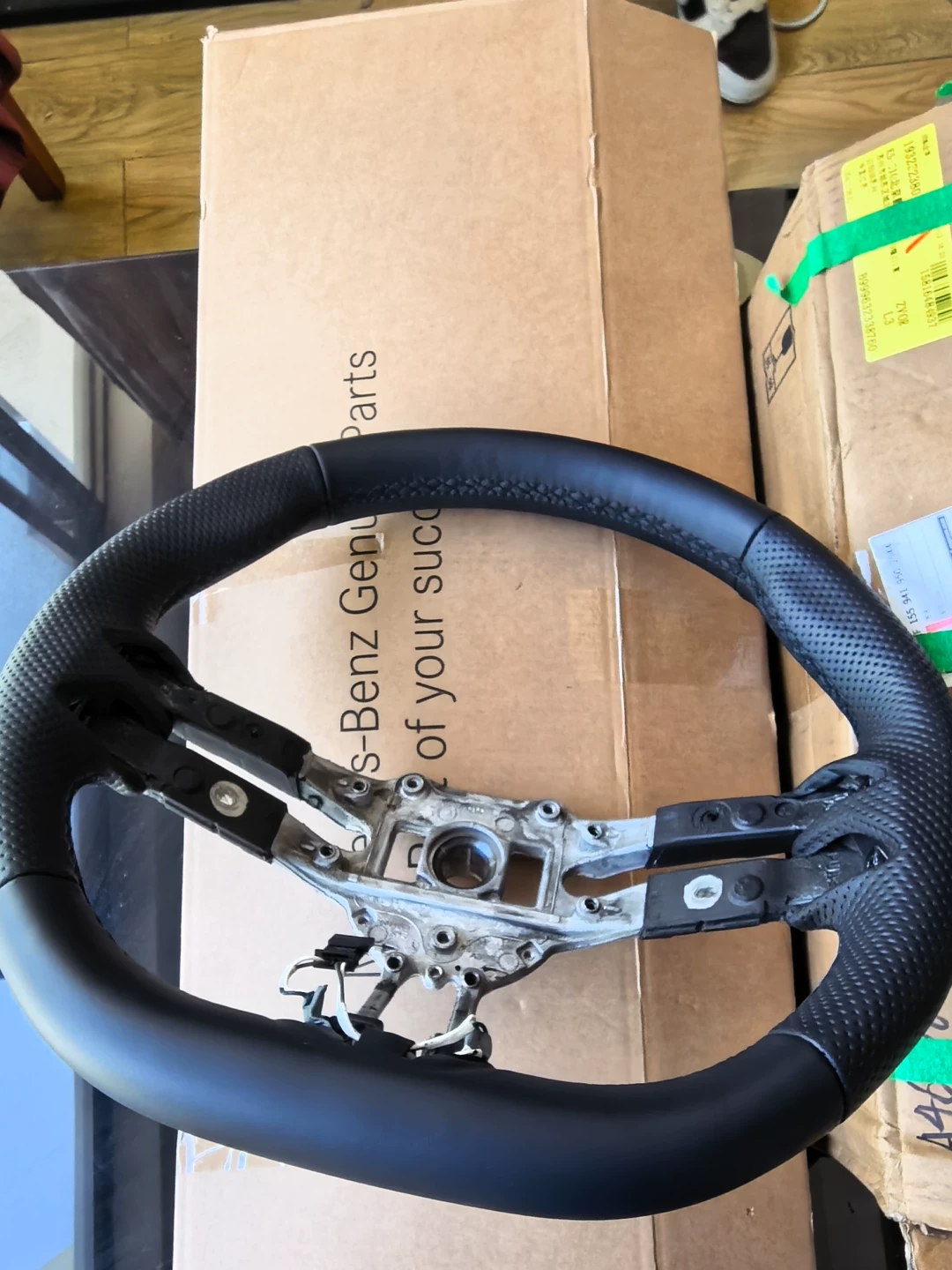 Mercedes G63 AMG Dragonfly Steering Wheel Hub 2025 OEM Genuine Bare Steering Wheel Hub No Flaws, Brand New