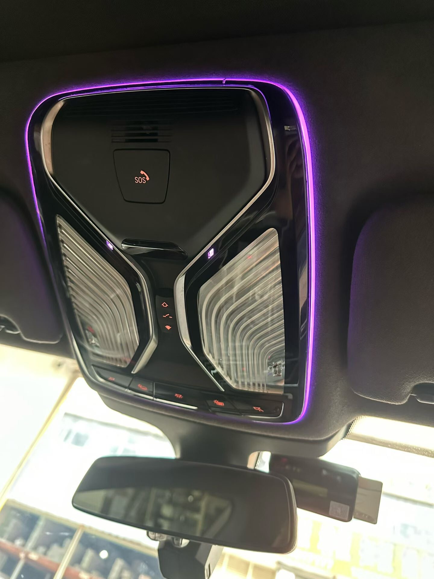 BMW G-Series Interior Reading Ambient Lights for X5 X6 X7 X8 LIN Bus Controlled RGB LED Footwell Lighting Plug & Play No Coding Required