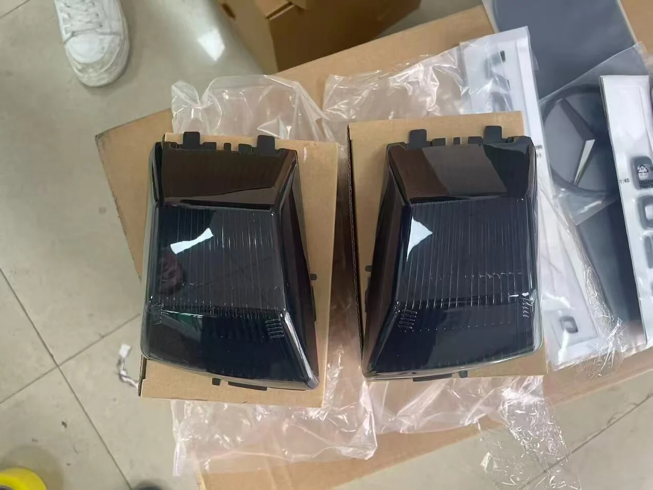 W464 W465 Mercedes G-Class Blackout LED Turn Signal Lights Dark Edition Amber Blinkers for G350 G500 G63 (2019-2024)