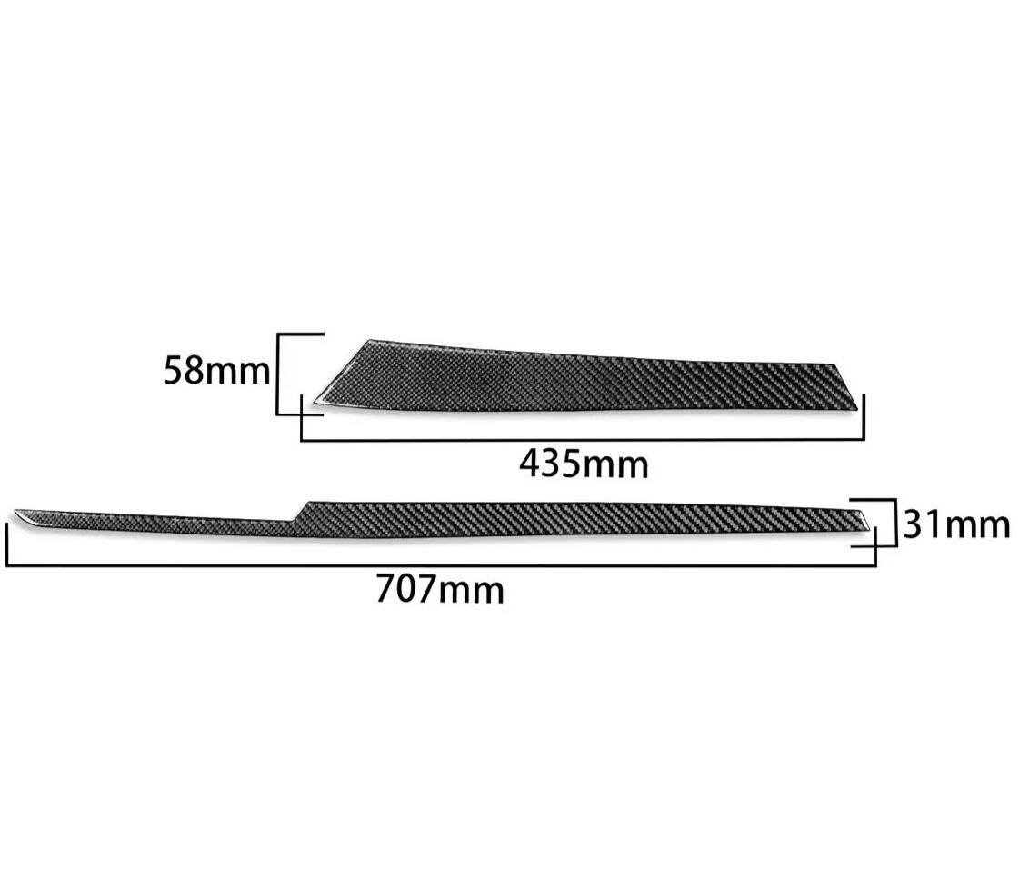 BMW X1 E84 Carbon Fiber Dashboard Trim Panel (2010–2015) – Real Toray Dry-Carbon Look Interior Overlay