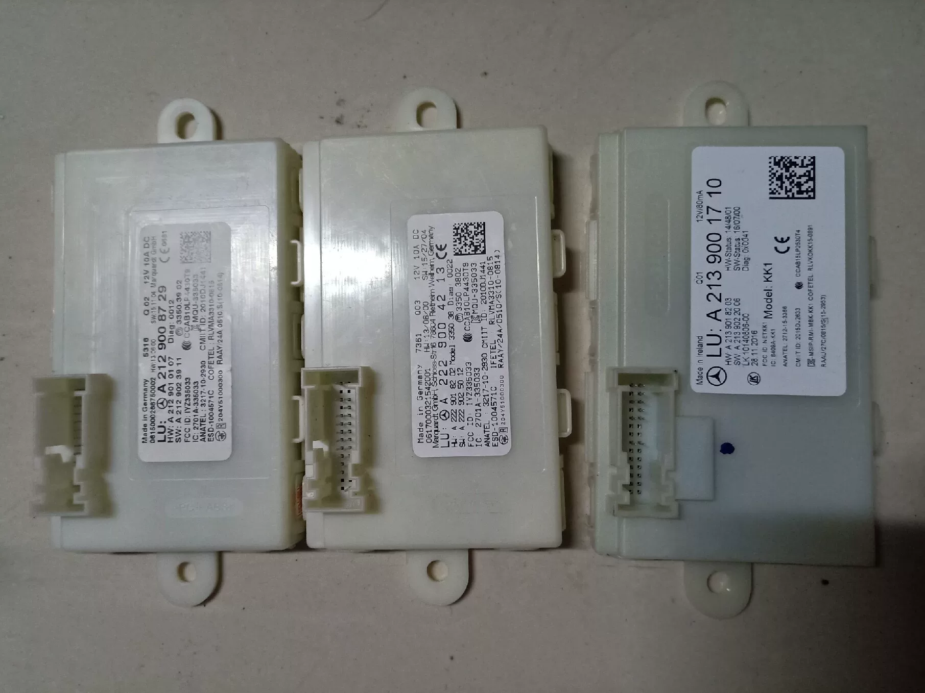 Mercedes-Benz Keyless Go Module (KG Module) for W205 W253 W217 W222 W213 W238 W292 W166 W117 W231 W190 W212 W176 W156 W207 W218