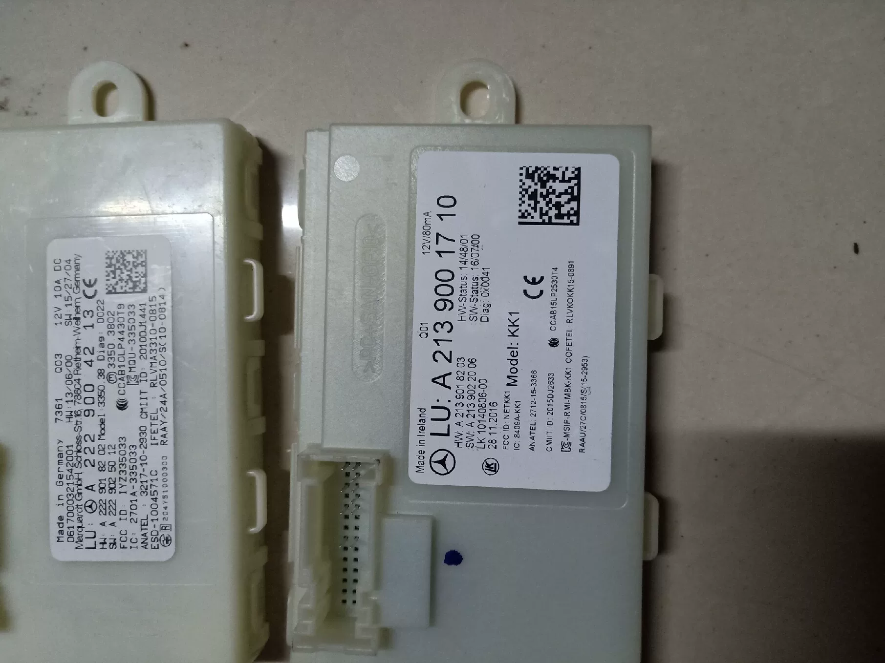 Mercedes-Benz Keyless Go Module (KG Module) for W205 W253 W217 W222 W213 W238 W292 W166 W117 W231 W190 W212 W176 W156 W207 W218