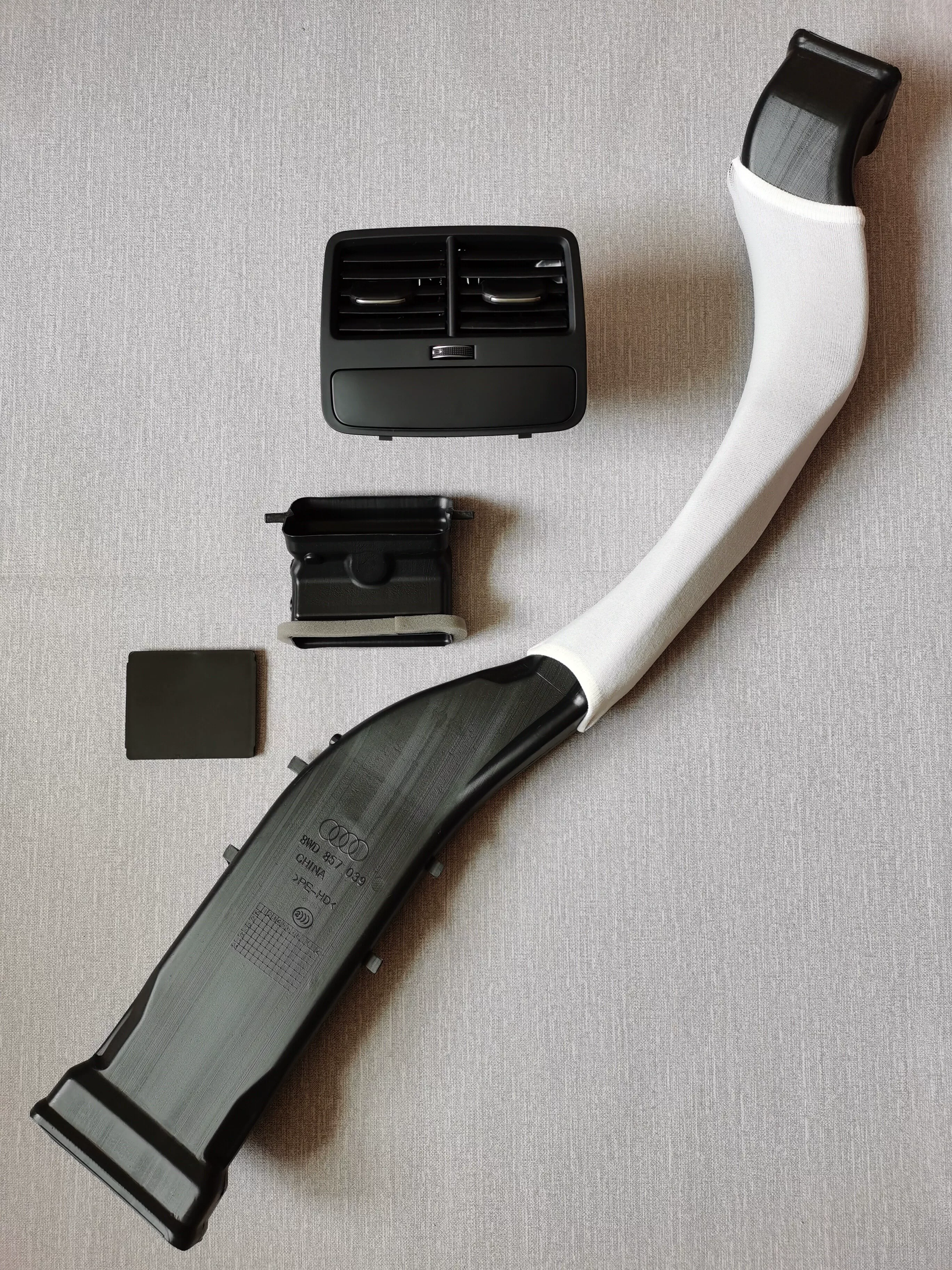 Audi A4 Q5 A3 Rear AC Vent Kit with Ducting (2009–2016)