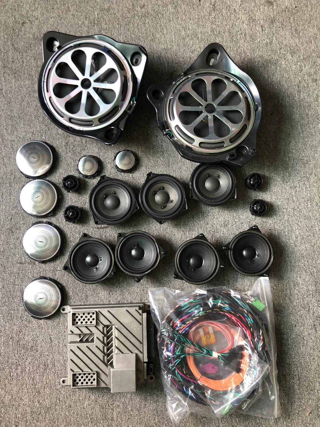 Mercedes-Benz Burmester Audio System for C-Class, E-Class, S-Class, GLC, CLS, GLE, GLS (Full Factory-Installed Sound System)