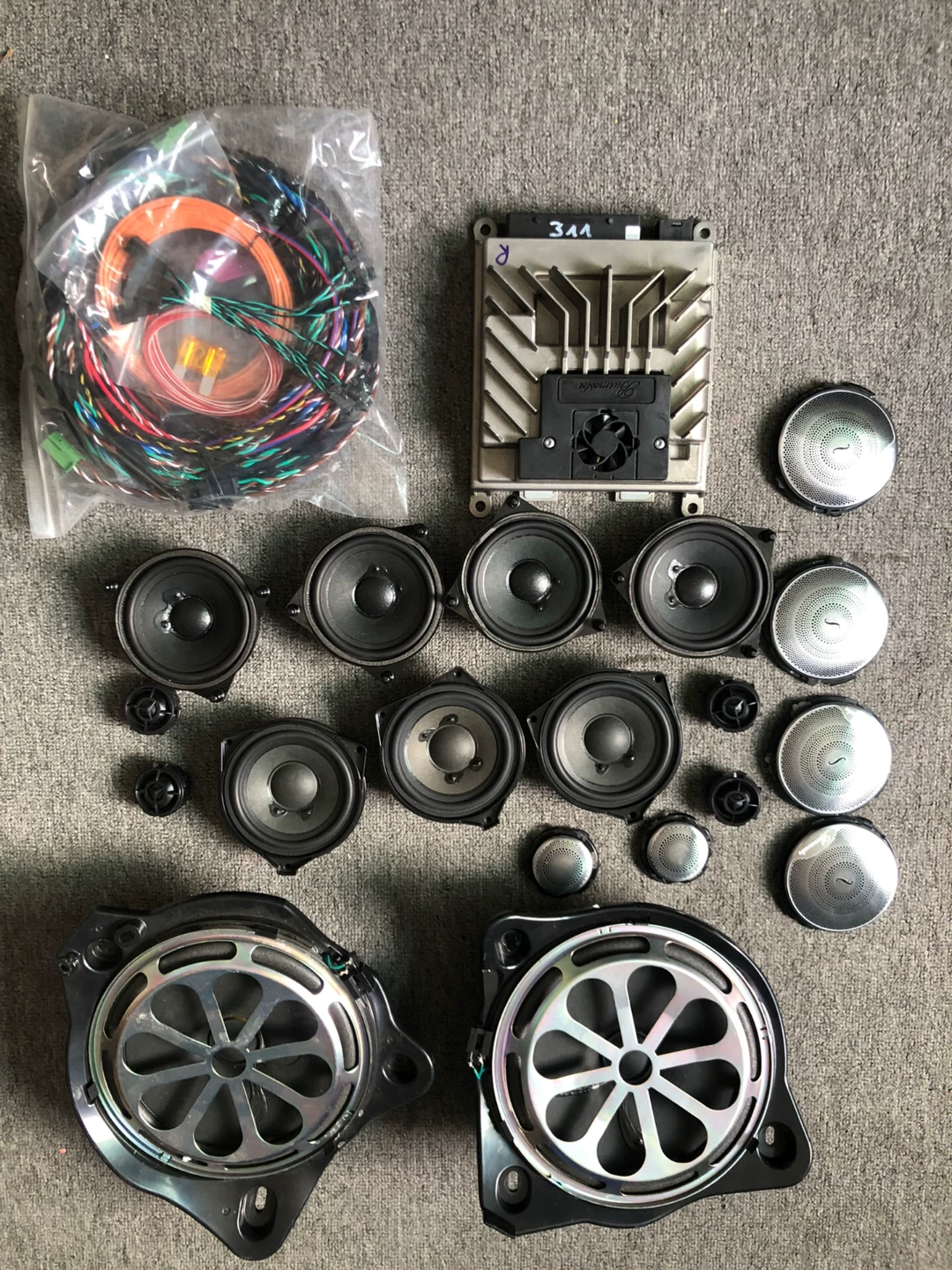Mercedes-Benz Burmester Audio System for C-Class, E-Class, S-Class, GLC, CLS, GLE, GLS (Full Factory-Installed Sound System)