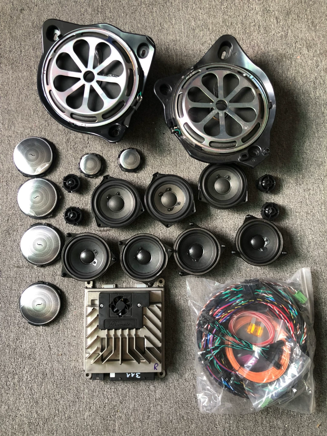 Mercedes-Benz Burmester Audio System for C-Class, E-Class, S-Class, GLC, CLS, GLE, GLS (Full Factory-Installed Sound System)
