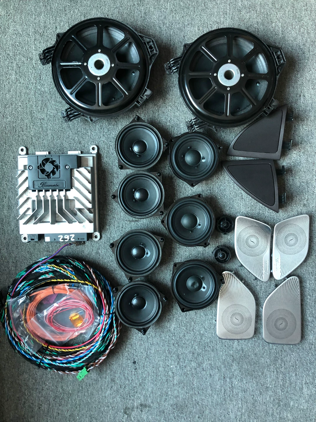 Mercedes-Benz Burmester Audio System for C-Class, E-Class, S-Class, GLC, CLS, GLE, GLS (Full Factory-Installed Sound System)