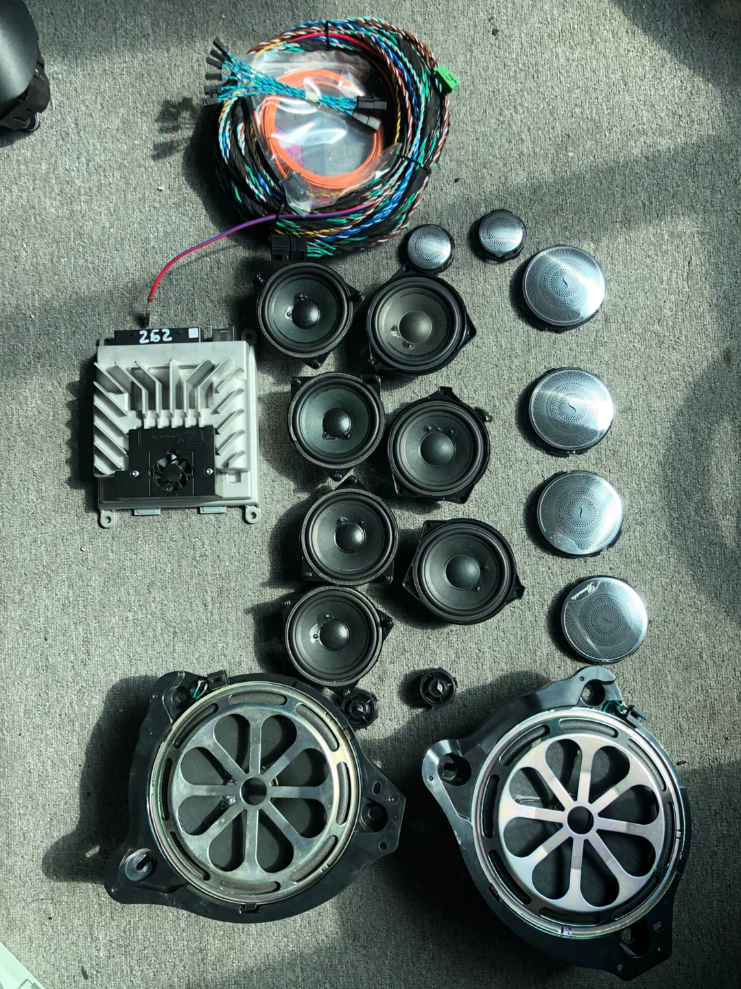 Mercedes-Benz Burmester Audio System for C-Class, E-Class, S-Class, GLC, CLS, GLE, GLS (Full Factory-Installed Sound System)