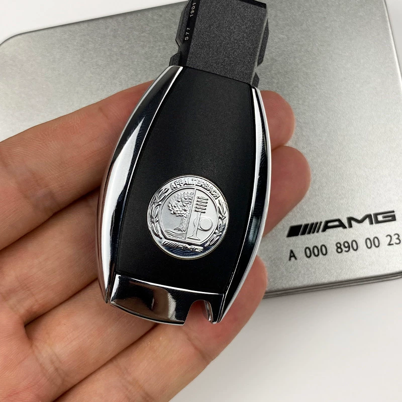 Mercedes-AMG Sterling Silver Rear Cover Compatible with Original Key Not the Key Body Itself