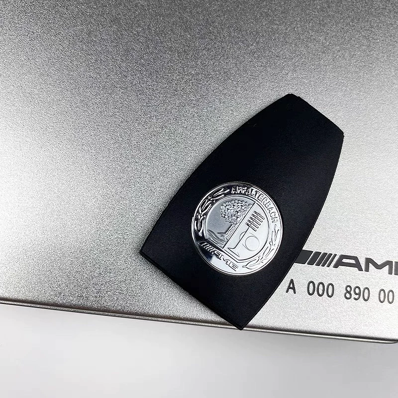 Mercedes-AMG Sterling Silver Rear Cover Compatible with Original Key Not the Key Body Itself