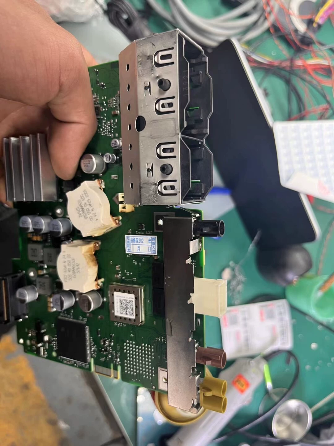 Adaptador de interfaz para modificación del host HU6 de Mercedes-Benz con sonido de Berlín Compatible con modelos como W205/W213/W222 Compatible con la actualización del sistema de
