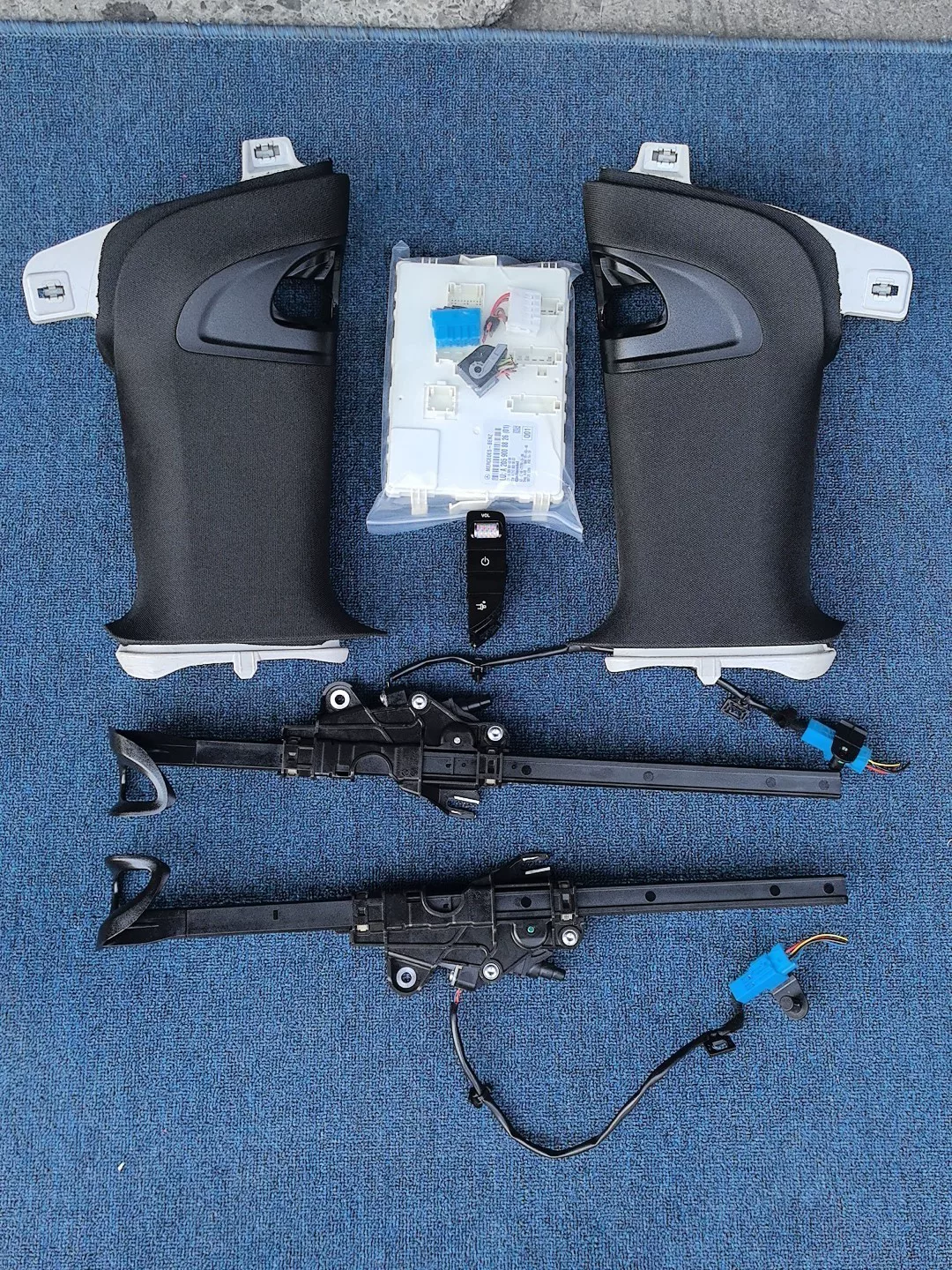 Mercedes W205 C-Class Coupe Seat Belt Auto-Deploy Kit (2015–2020)