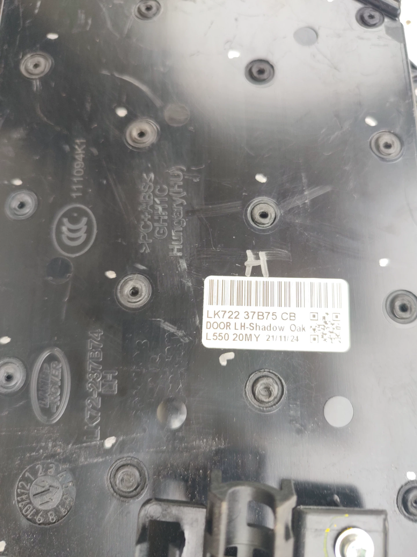 Land Rover Discovery Sport OEM Door Pull Handle Assembly (Front/Rear, Left/Right) with Trim Panel
