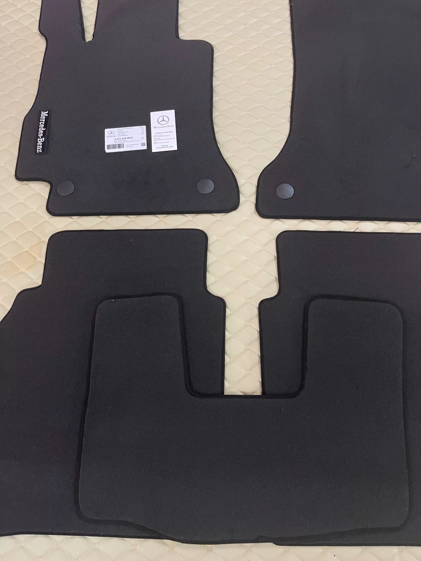 Mercedes-Benz OEM-Style Floor Mats for E-Class, C-Class, GLC, GLA, GLE, GLS
