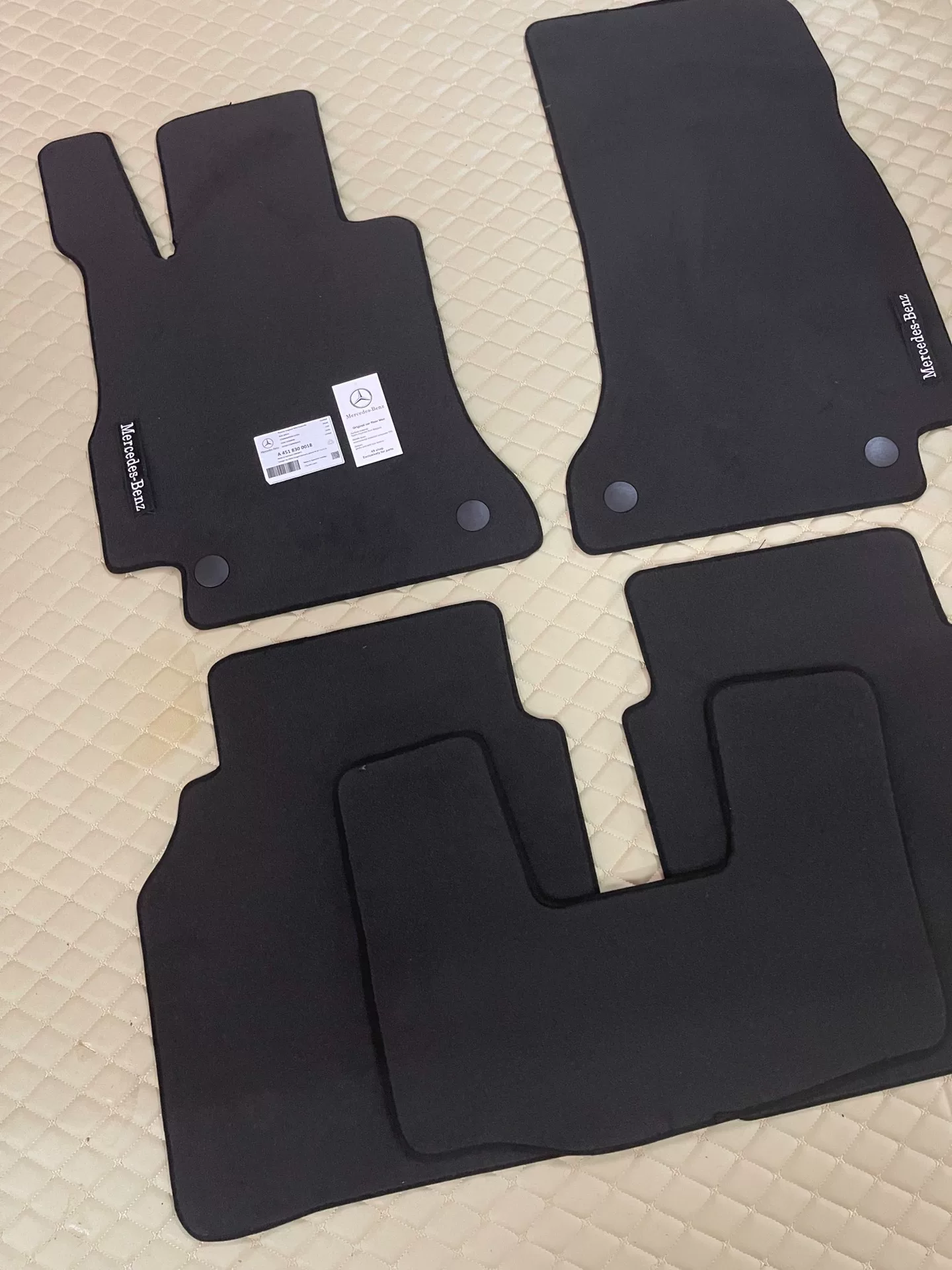 Mercedes-Benz OEM-Style Floor Mats for E-Class, C-Class, GLC, GLA, GLE, GLS