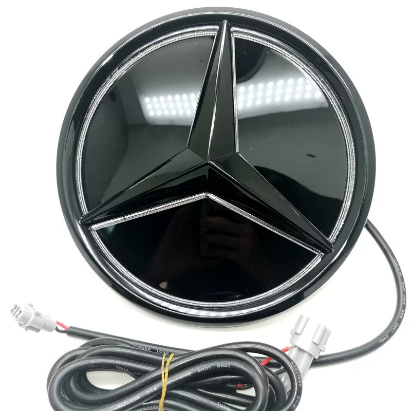 Mercedes-Benz LED illuminated car logo\nSuitable for A/B/C/E/S/GLK/ML/GLC/GLE classes