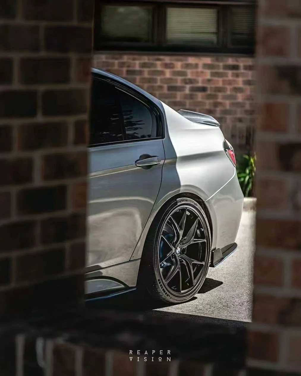 Kit de carroceria BMW Série 3 F30 F35 MT (2013–2019) – Para-choque dianteiro em estilo M3, para-choque traseiro, saias laterais, grade, capô, para-lamas