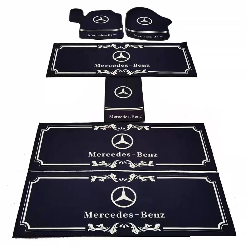 Mercedes V260L Car Mat Set for Viano/Vito/Weiteng Business Van Premium Custom-Fit All-Weather Floor Mats Multiple Colors Available