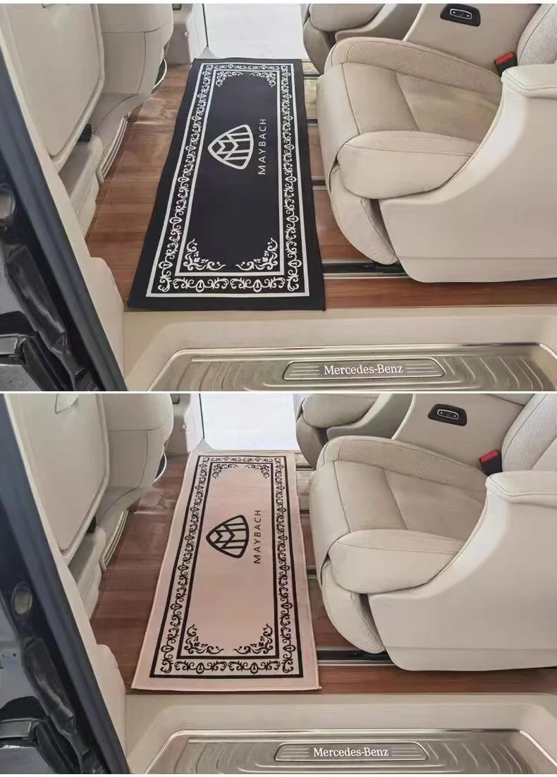 Mercedes V260L Car Mat Set for Viano/Vito/Weiteng Business Van Premium Custom-Fit All-Weather Floor Mats Multiple Colors Available