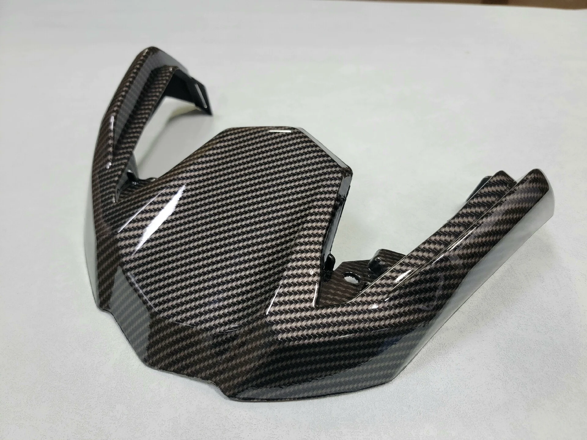 BMW R1250GS R1200GS Adventure Beak Spoiler Carbon Fiber–Look Windshield Extension