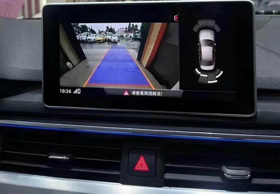OEM Audi Rear View Camera System with Dynamic Guidelines for A3/A4/A5/A6/A7/A8/Q2/Q3/Q5/Q7 (C7/C8/B9/B10)