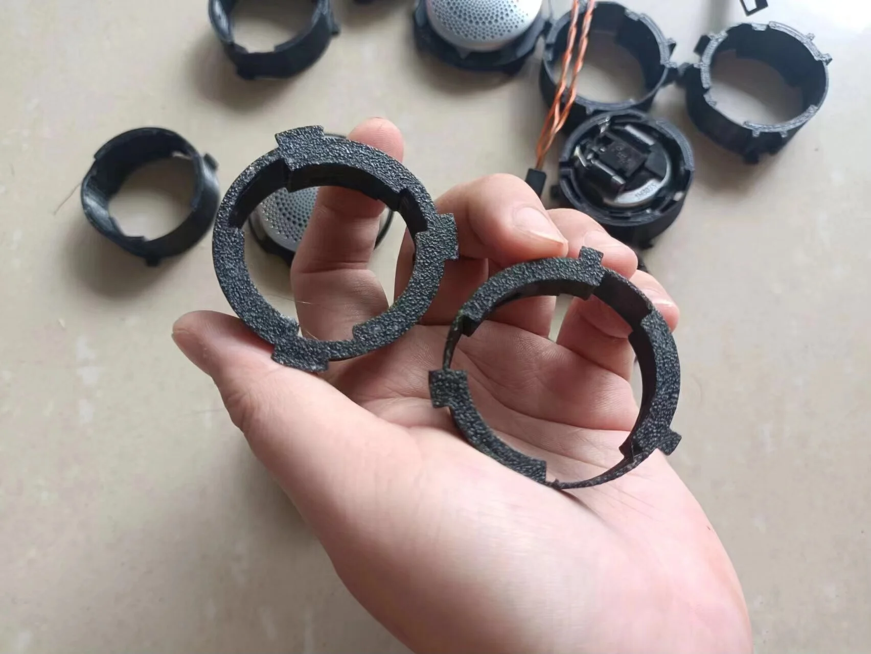 Kit de Instalação de Tweeter para Porta Traseira da Mercedes-Benz para Alto-Falantes Burmester