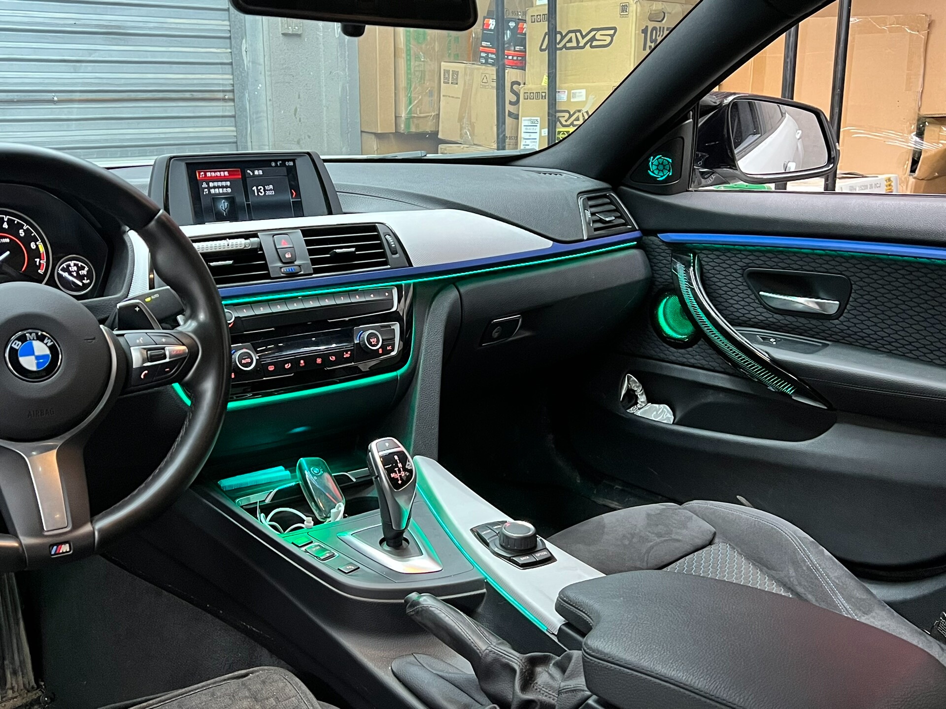 BMW 4 Series 3 Series 3GT Ambient Lighting Kit 11-Color RGB LED with iDrive Screen Control Breathing Mode & Optional Harman Kardon Glow Trim