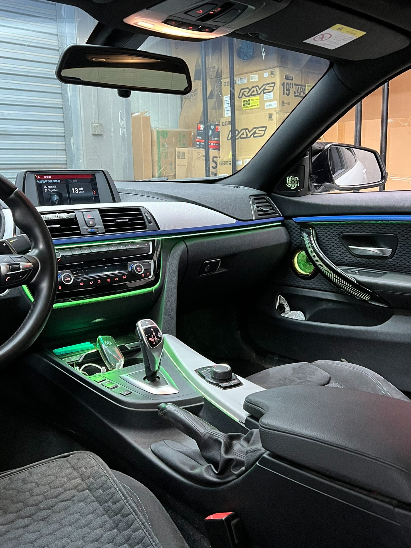 BMW 4 Series 3 Series 3GT Ambient Lighting Kit 11-Color RGB LED with iDrive Screen Control Breathing Mode & Optional Harman Kardon Glow Trim