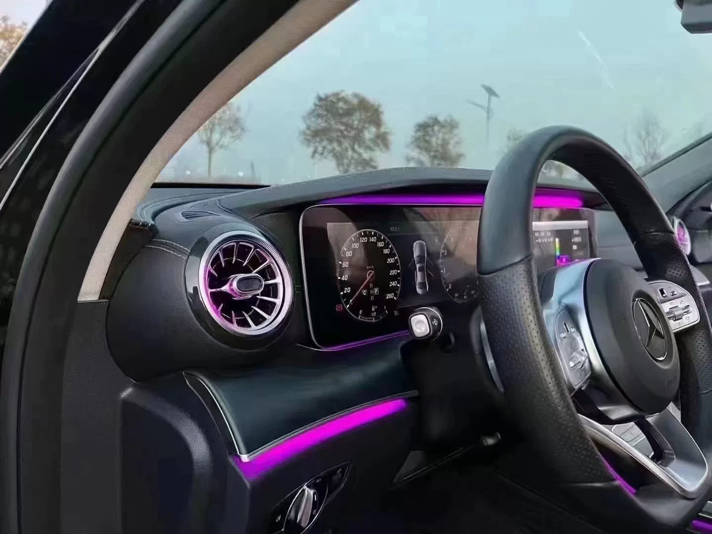 Mercedes-Benz C-Class, E-Class, GLC Ambient Lighting Kit Compatible with W205/W213/X253 models