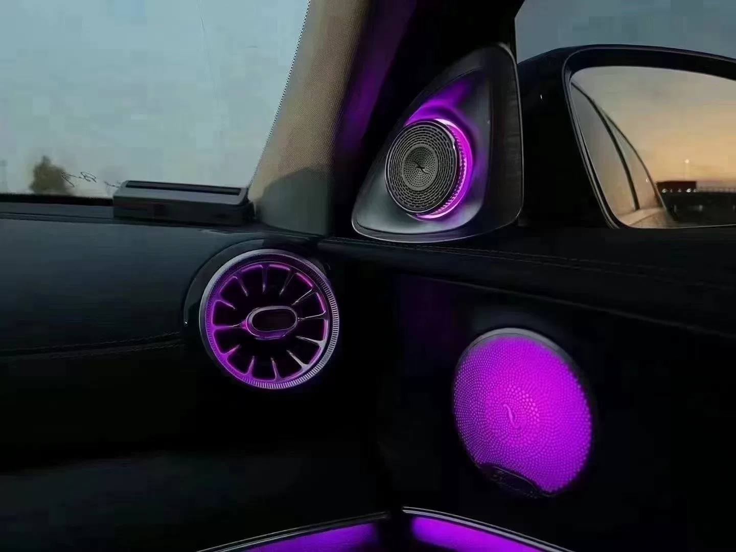 Mercedes-Benz C-Class, E-Class, GLC Ambient Lighting Kit Compatible with W205/W213/X253 models