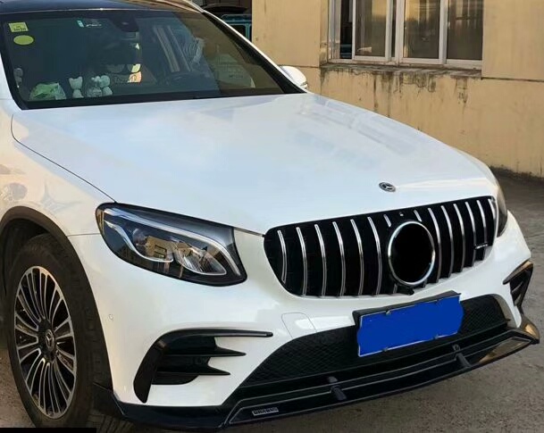 Peças de rebaixamento para a grade dianteira vertical dos modelos Mercedes-Benz Classe C, Classe E, GLC, CLA e GT