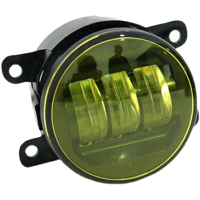 Porsche Cayenne (2011–2017) & Macan LED Fog Lights with Golden Halo Projector Golden Eye Fog Lamp Upgrade for Porsche