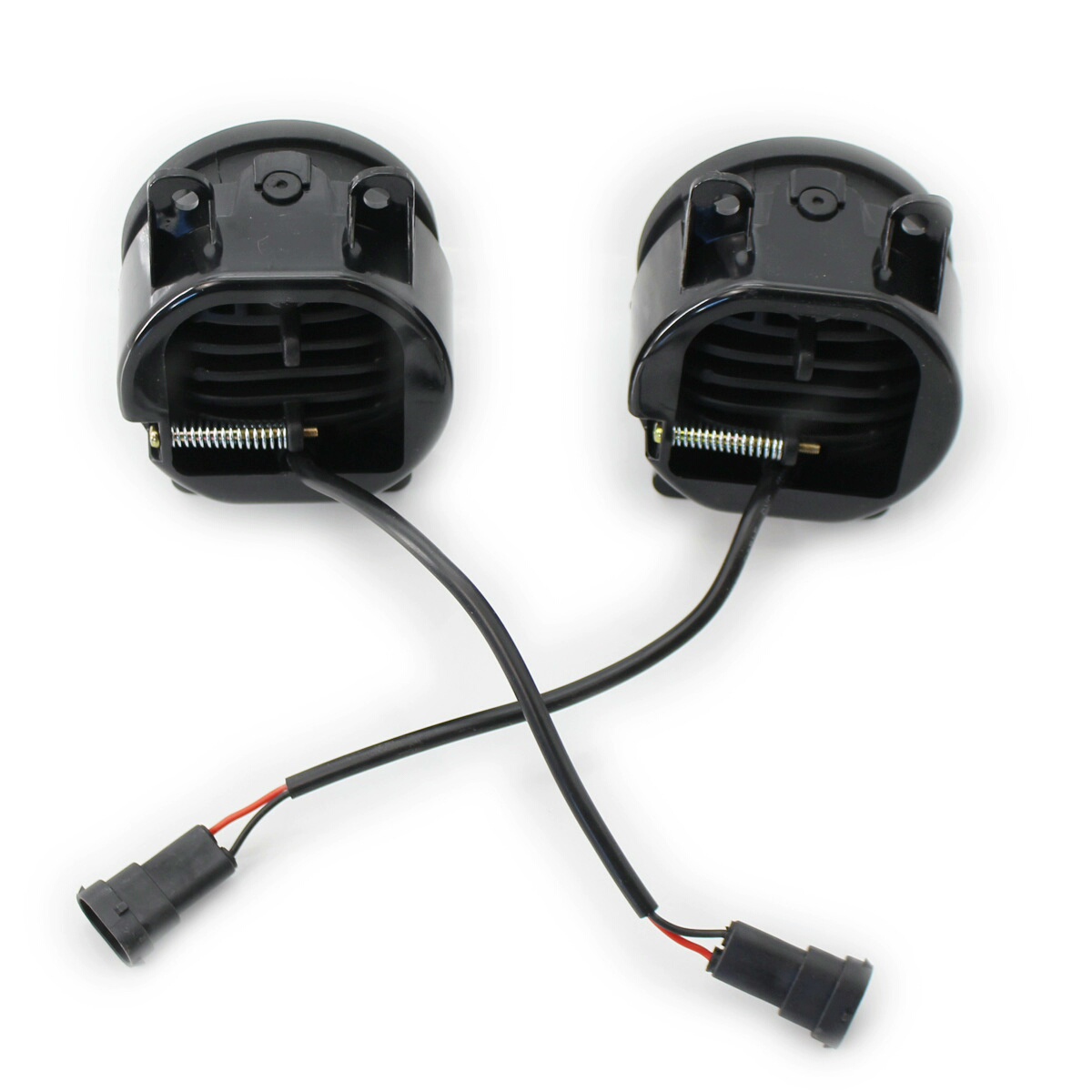 Porsche Cayenne (2011–2017) & Macan LED Fog Lights with Golden Halo Projector Golden Eye Fog Lamp Upgrade for Porsche